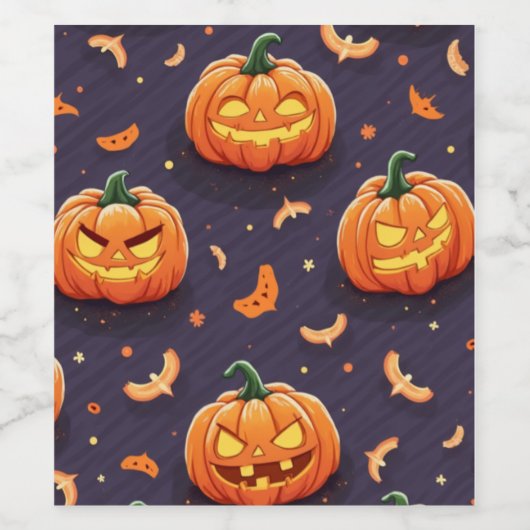 Etiket voor voedsel en drank (Enkel label)