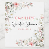 Etiket voor voedsel en drank (Enkel label)