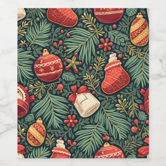 Etiket voor voedsel en drank (Enkel label)