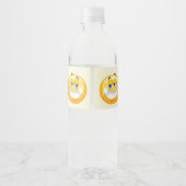 Etiket voor voedsel en drank adverteren (Achterkant)