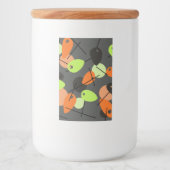 Etiket voor voedsel en dranken uit de middeleeuwen (Voorkant)