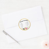 Etiket voor voedselallergie (Envelop)