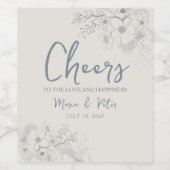 Etiket voor weddenschappen op kaas (Enkel label)