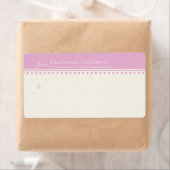 Etiket voor weddenschappen, roze (Insitu)
