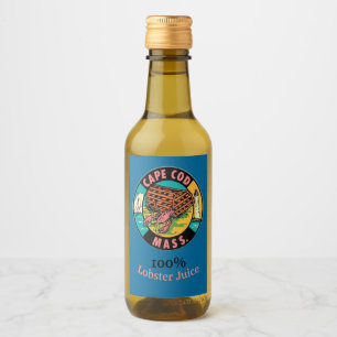 Etiket voor wijn, bewerken, eten en drinken