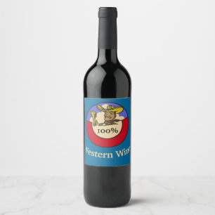 Etiket voor wijn, bewerken, eten en drinken