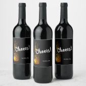 ETIKET VOOR WIJN - kaasmakers, jaren, bruiloft, ve (Flessen)