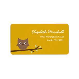 Etiket voor zoete boomwortel (mosterd)
