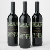 ETIKET VOOR Zwarte Sage Green Botanische WINE (Flessen)