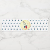 Etiket wasemflesje met Rocket-thema (Enkel label)