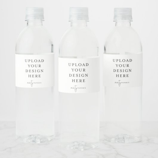 Etiket waterflesje (Flessen)