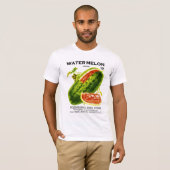 Etiket watermeloen zeepverpakking t-shirt (Voorkant volledig)