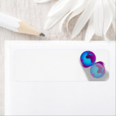 Etiket wereldbol (Insitu)