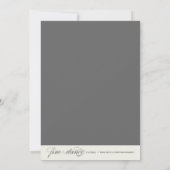 ETIKET WIJN | BRIDAL SHOWER INVITATION KAART (Achterkant)