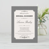 ETIKET WIJN | BRIDAL SHOWER INVITATION KAART (Staand voorkant)