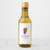 Etiket wijndruivenwijn (Voorkant)