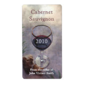 Etiket wijnfles (Voorkant)