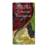 Etiket wijnfles (Voorkant)