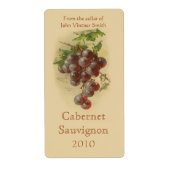 Etiket wijnfles (Voorkant)