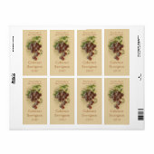 Etiket wijnfles (Full Sheet)