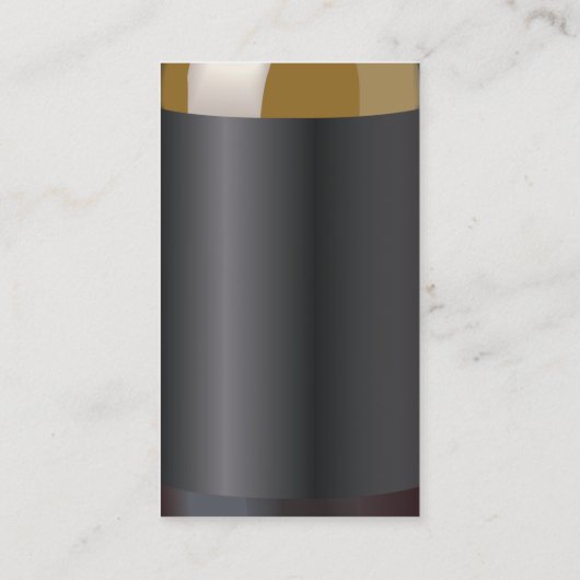 Etiket wijnfles Wijn Visitekaartje (Achterkant)