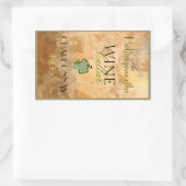 Etiket wijnflesje (Tas)