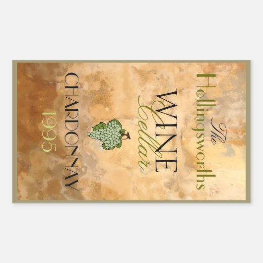 Etiket wijnflesje (Voorkant)