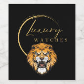 Etiket wijnflesje (Enkel label)