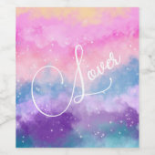 Etiket wijnflesje (Enkel label)