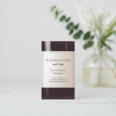 Etiket wijnflesje visitekaartje (Staand voorkant)