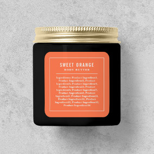 Etiket Wit randnummers Aangepaste kleuringrediënte