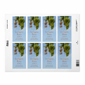 Etiket witte wijnfles (Full Sheet)