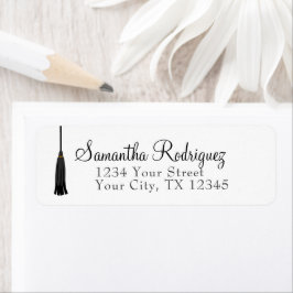 Etiket zwart Afstuderen