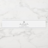 Etiket zwarte rand Logo toevoegen (Enkel label)