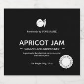 Etiketontwerp voor jam pot sparkling wijnetiket (Enkel label)