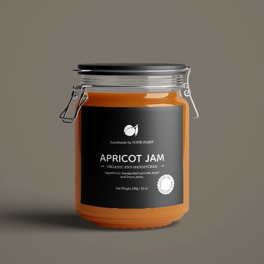 Etiketontwerp voor jam pot sparkling wijnetiket
