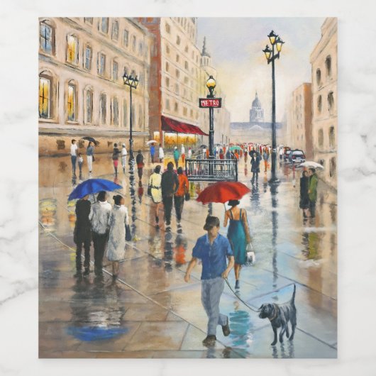 Etiketten (Enkel label)