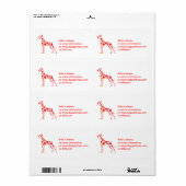 Etiketten (Full Sheet)