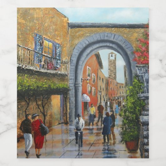 Etiketten (Enkel label)