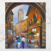 Etiketten (Enkel label)