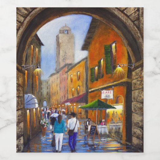 Etiketten (Enkel label)