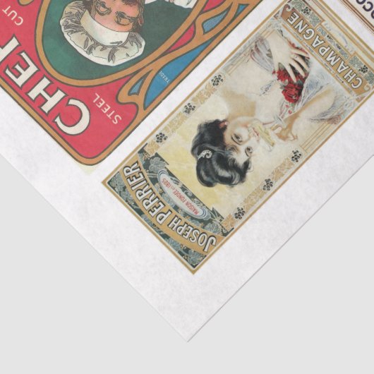 etiketten 20 10x15 ontkoppeling van voedsel tissuepapier (Detail)