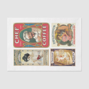 etiketten 20 10x15 ontkoppeling van voedsel tissuepapier