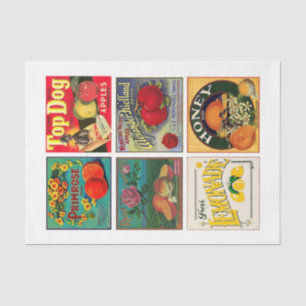 etiketten 21 10x15  ontkoppeling van voedsel tissuepapier