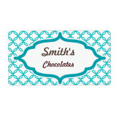 Etiketten aangepaste kant cirkels (Voorkant)