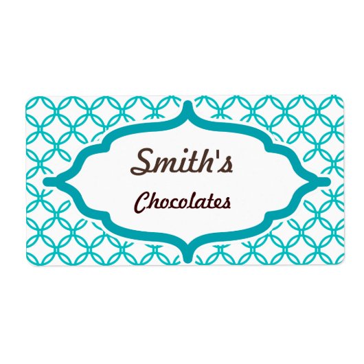 Etiketten aangepaste kant cirkels (Voorkant)