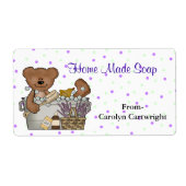 Etiketten badproducten (Voorkant)