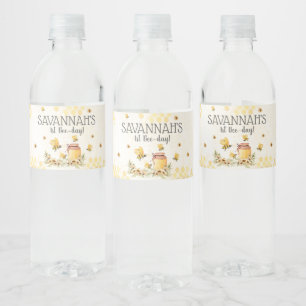 Etiketten bijenwater zomerfles