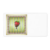ETIKETTEN - CHOCOLADE AARDBEIEN (Voorkant)