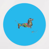 Etiketten Dachshund Labels (Design 1)